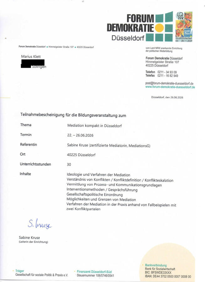 Mediaion
